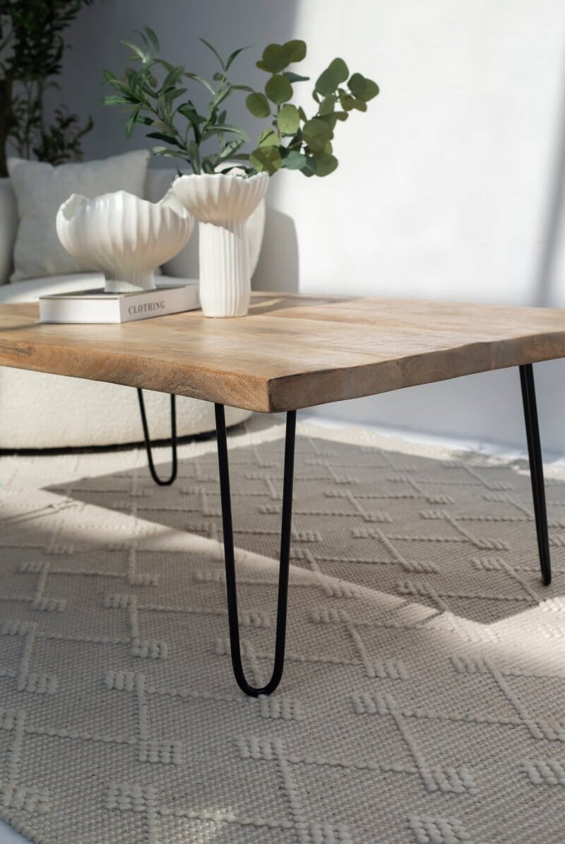 Mango Wood Coffee Table (3 Sizes) Coffee Tables