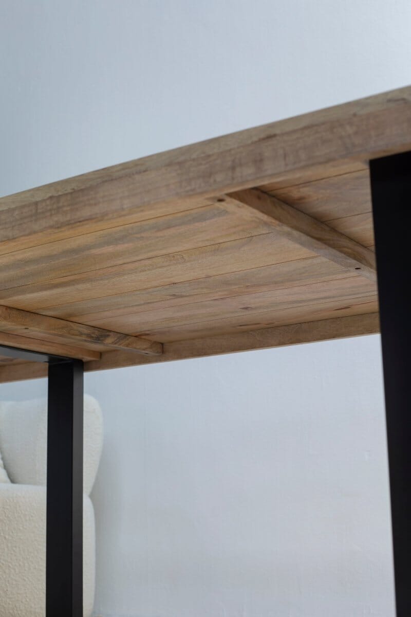 Mango Wood Dining Table with 7CM Top Thickness (8 Sizes)