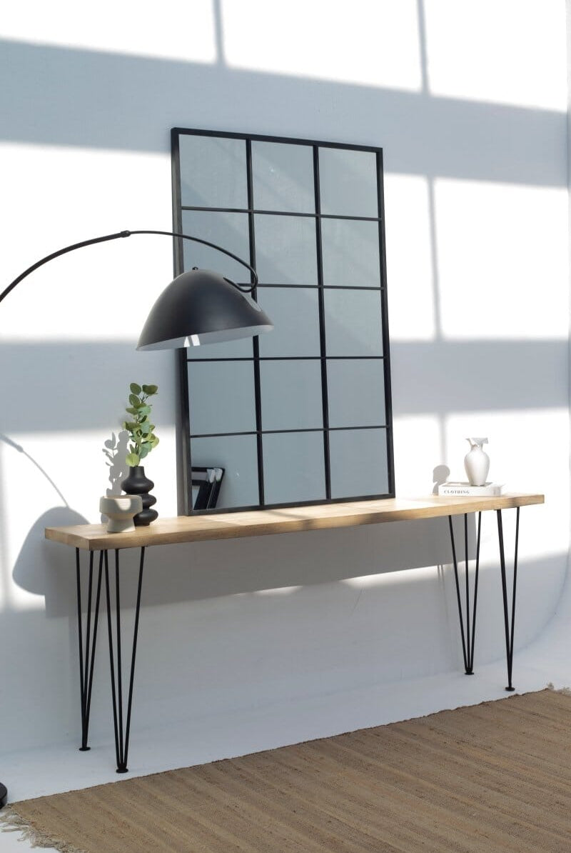 Mango Wood Console Table (Multiple Sizes & Leg Options Inside)