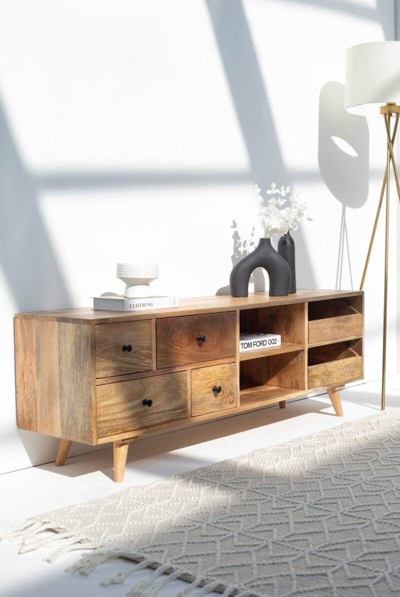 Gia Wooden Media Console