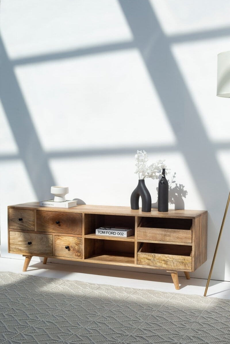 Gia Wooden Media Console