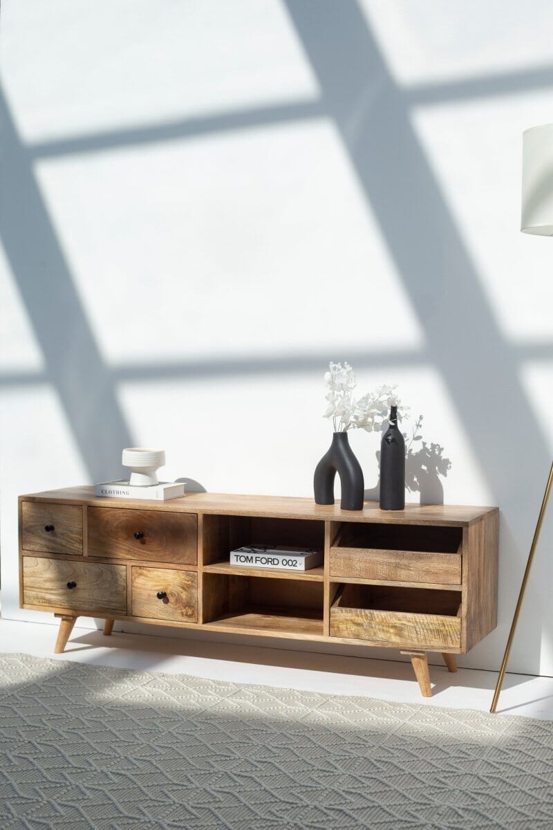 Gia Wooden Media Console