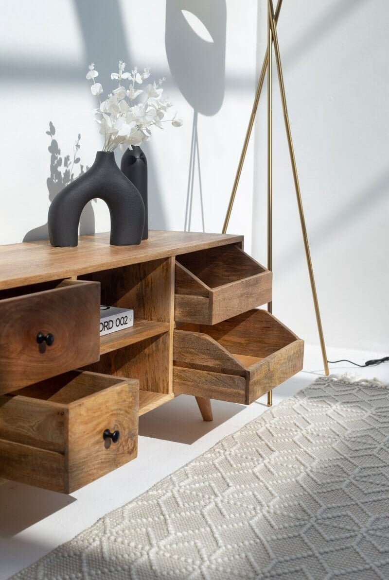 Gia Wooden Media Console
