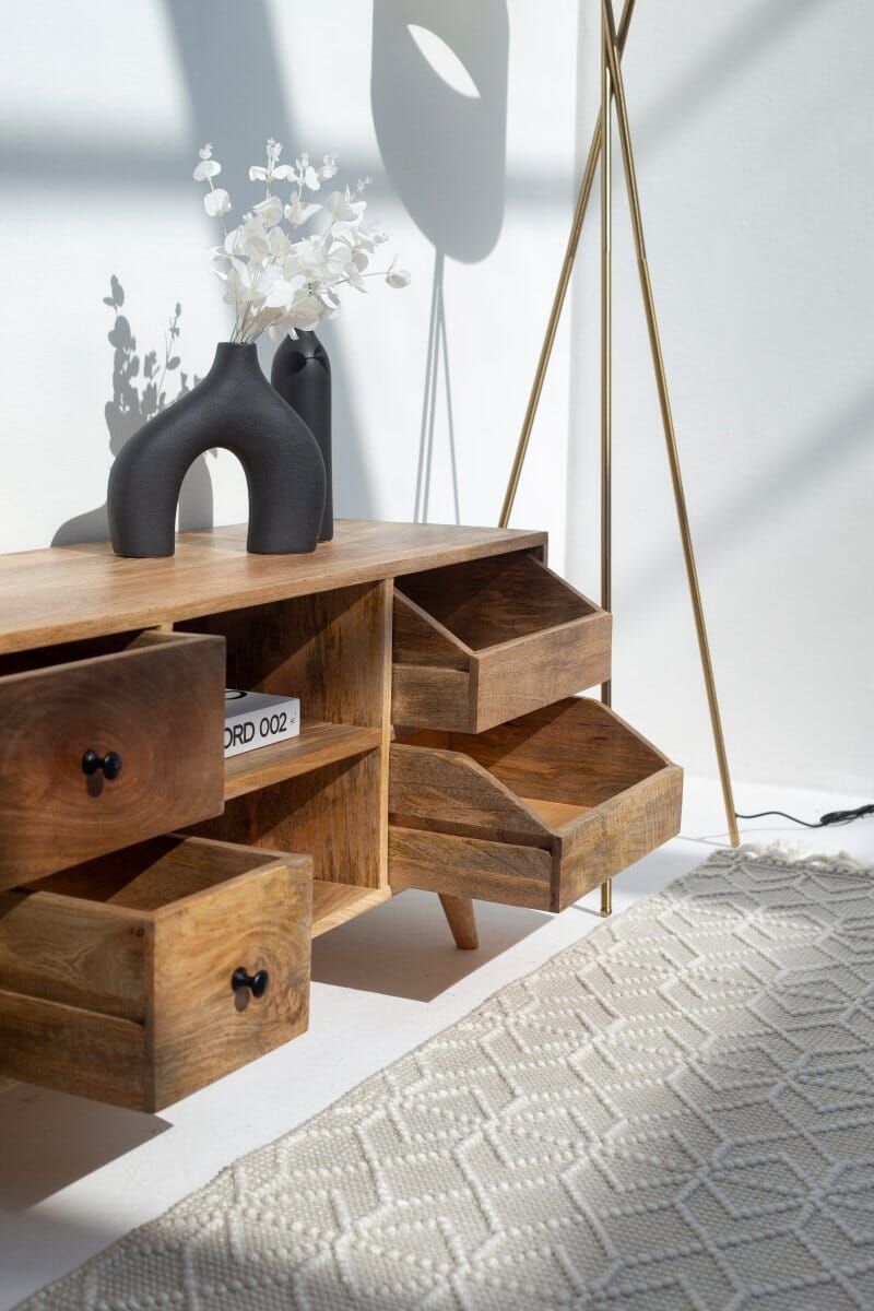 Gia Wooden Media Console