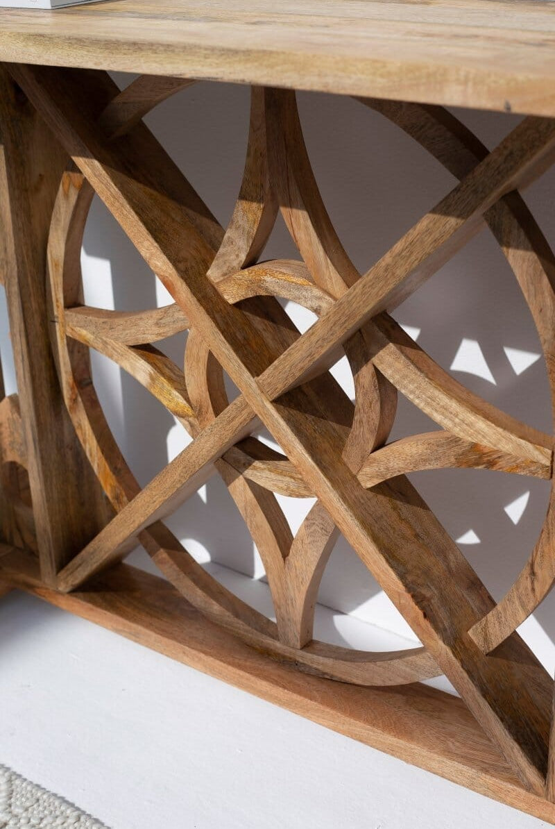 Logan Wooden Console Table Homekode