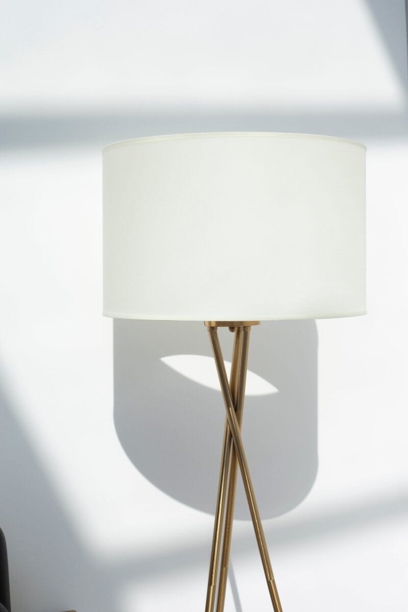 Mid-Century Tripod Floor Lamp Home SP