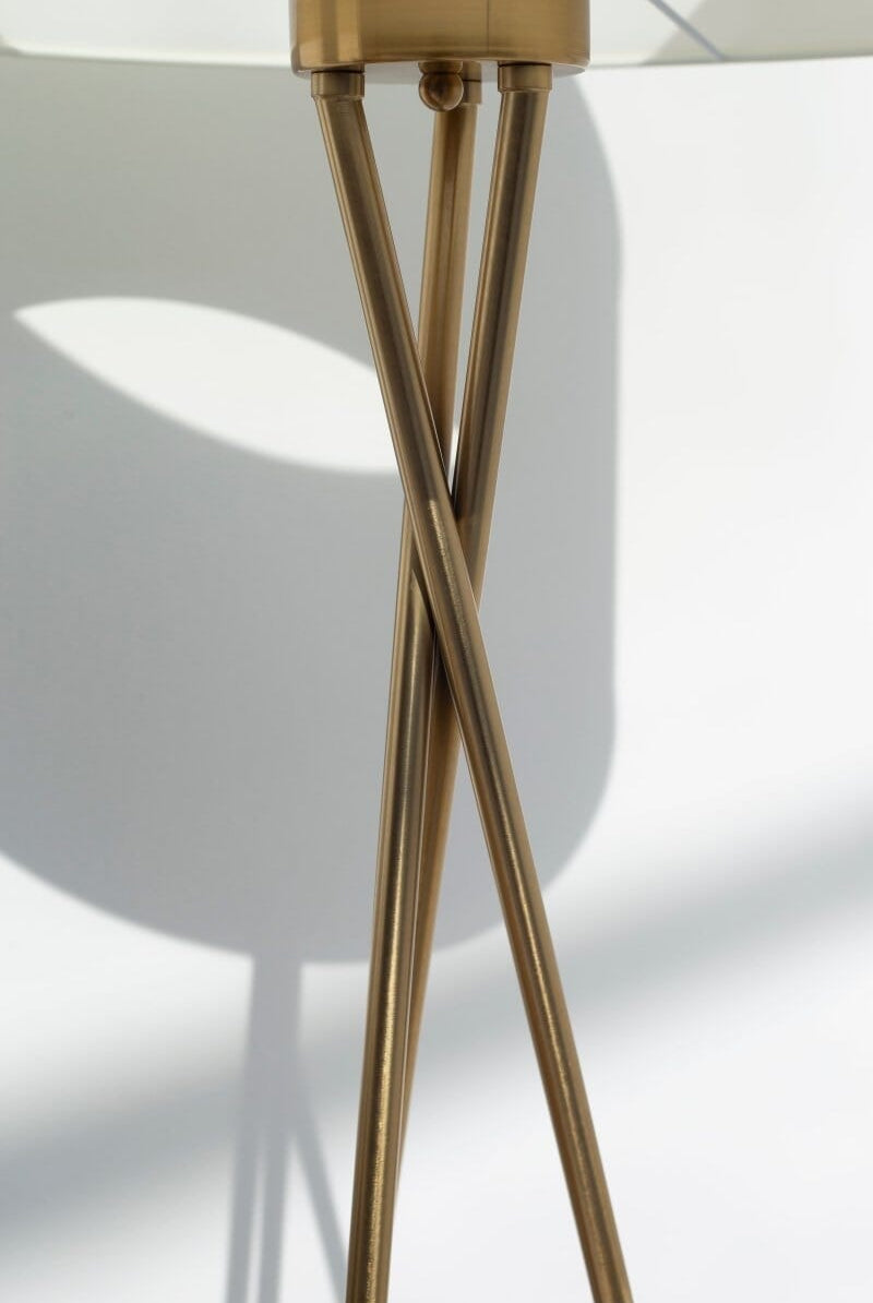 Mid-Century Tripod Floor Lamp Home SP