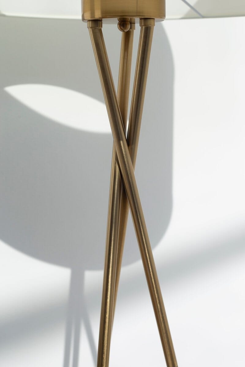 Mid-Century Tripod Floor Lamp Home SP