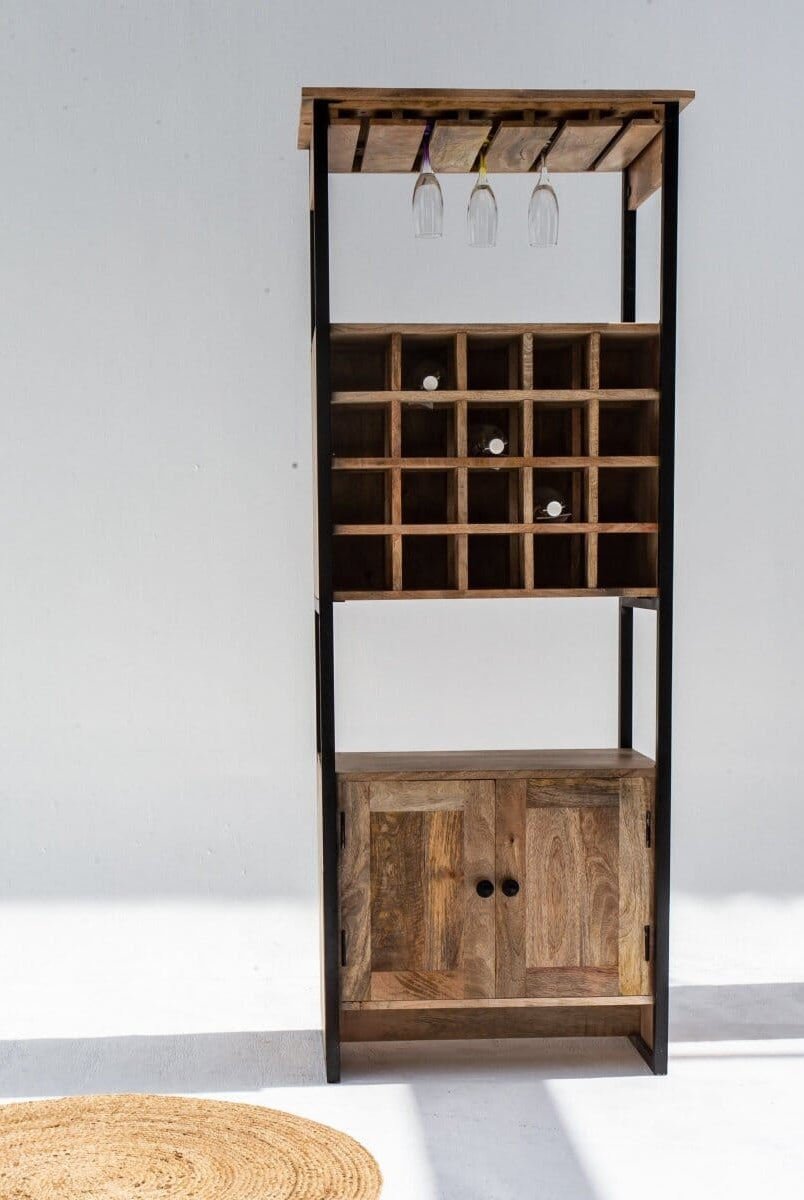 Wooden Cocktail Cabinet Homekode