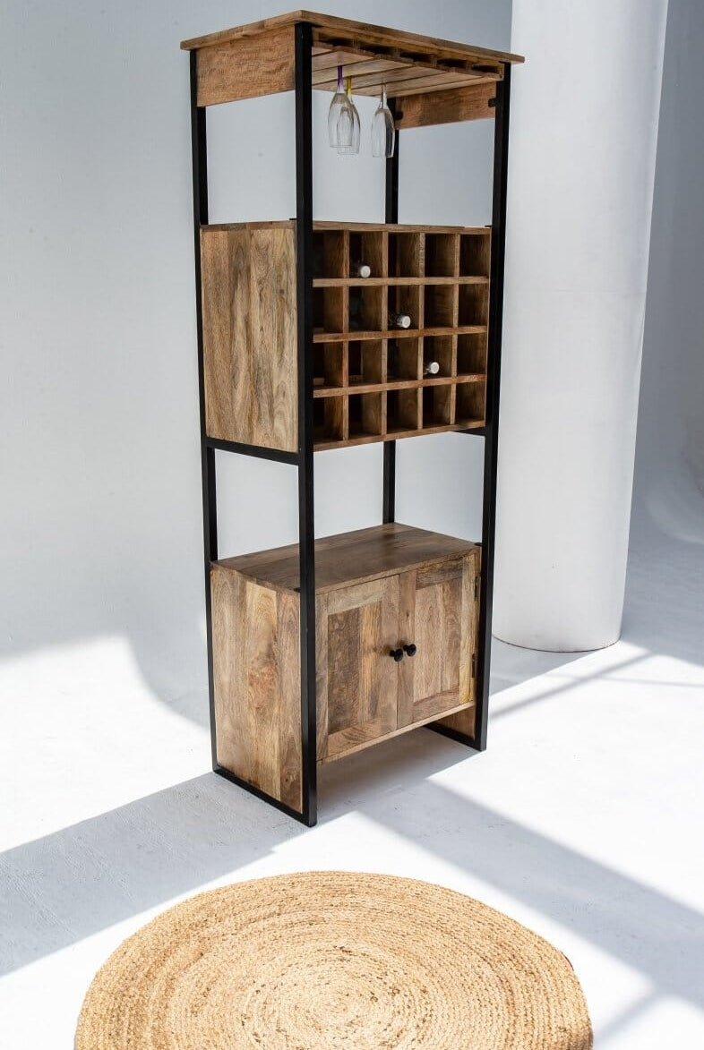 Wooden Cocktail Cabinet Homekode