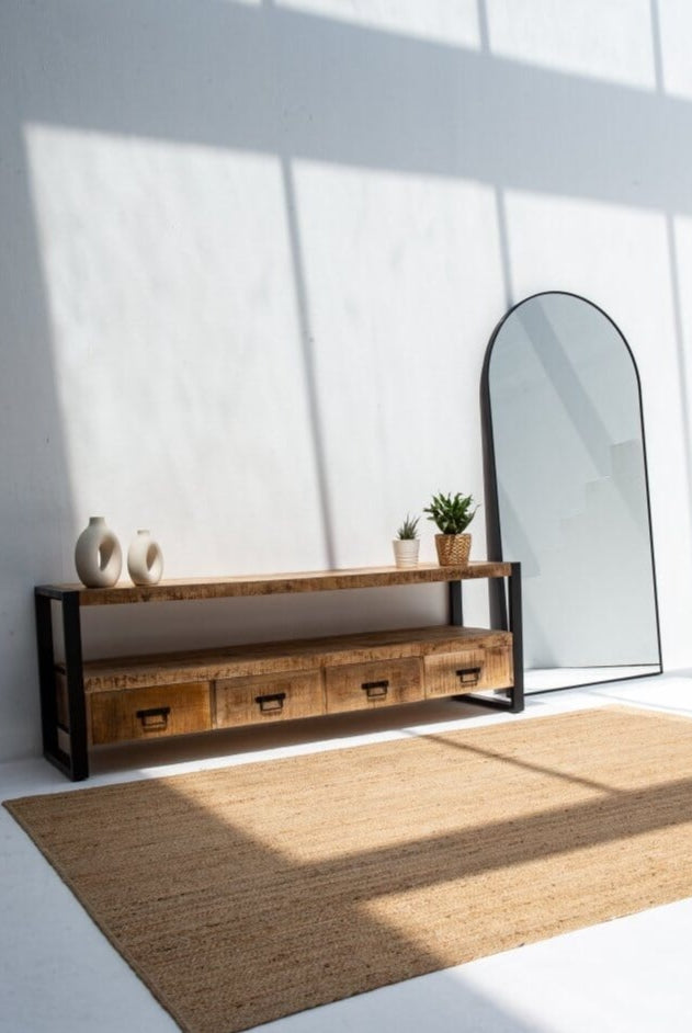 Kailani Industrial Wooden Media Unit