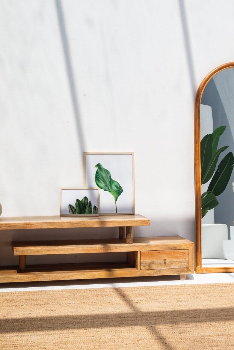 Bamboo Arch Full Length Mirror (180x80 CM) Mirrors Homekode