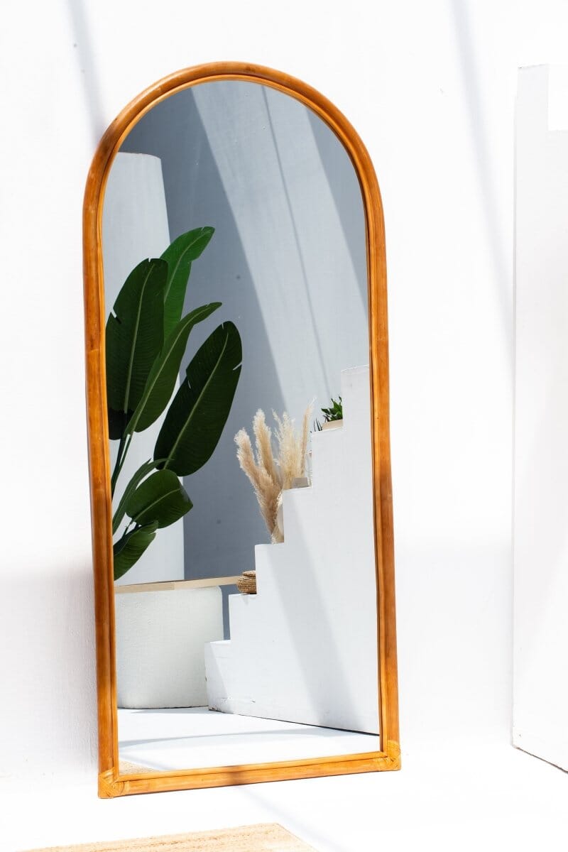 Bamboo Arch Full Length Mirror (180x80 CM) Mirrors Homekode
