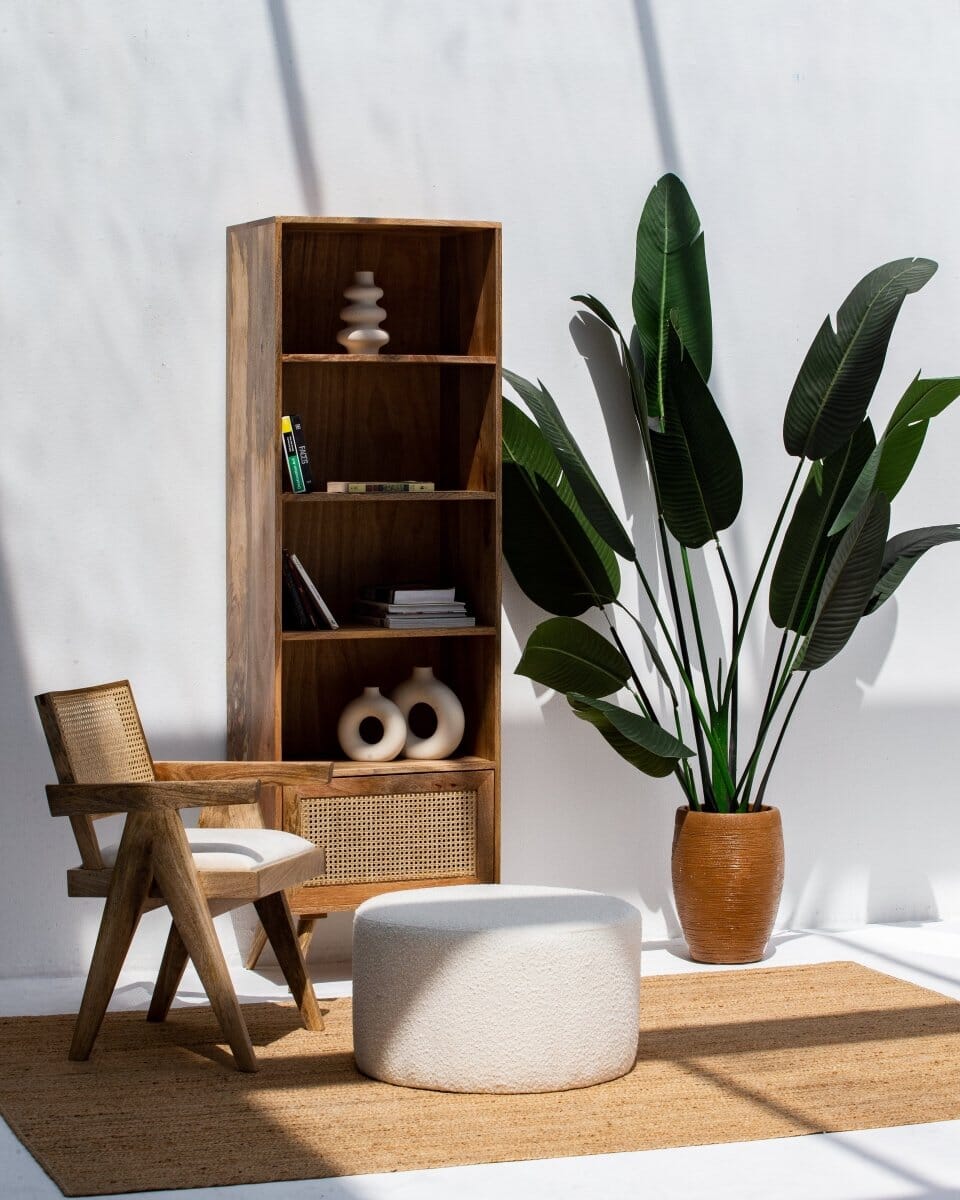 Sienna Rattan Chair with Arms Homekode