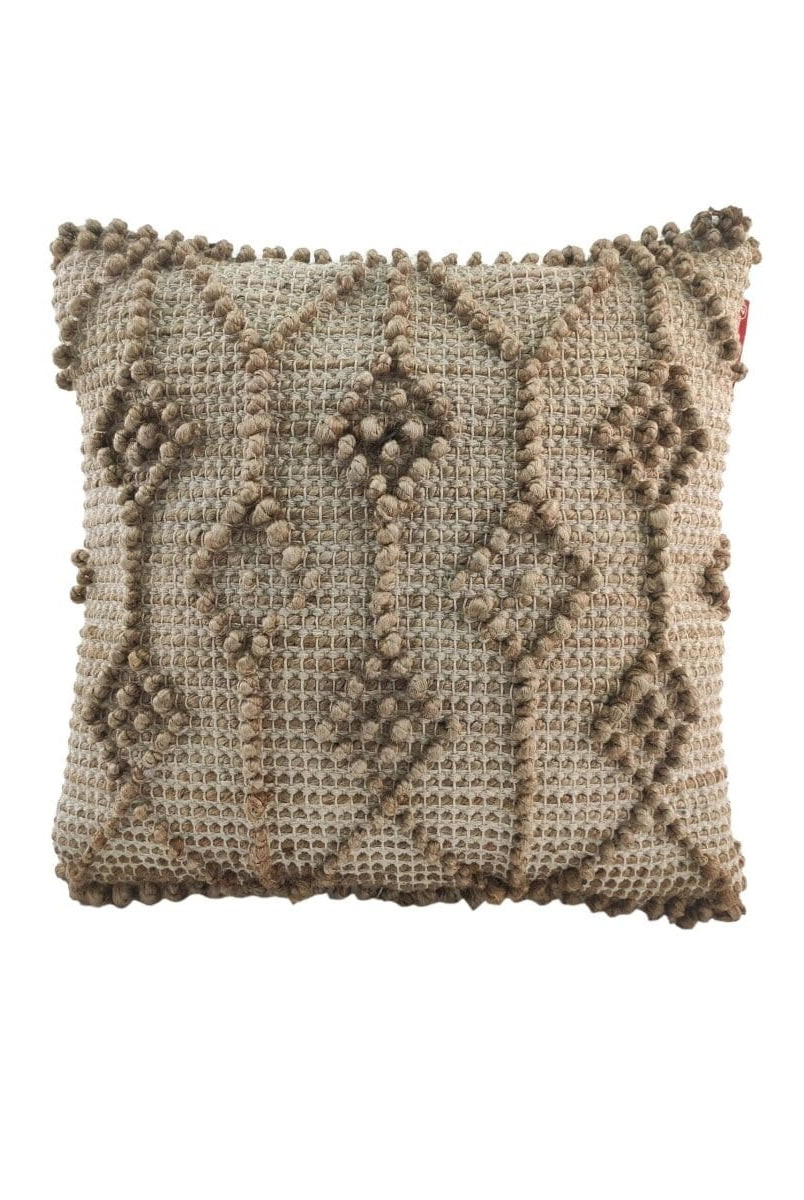 Beige Natural Cushion With Filler (2 Sizes)