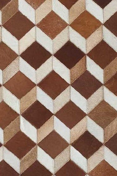Ehen Prism - Leather Rug (3 Sizes)