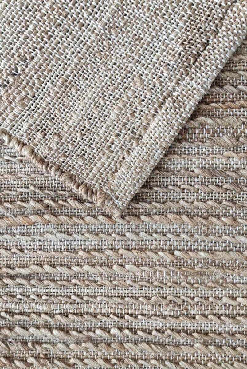 Desert Sand - Natural Jute Woven Rug (2 Sizes)
