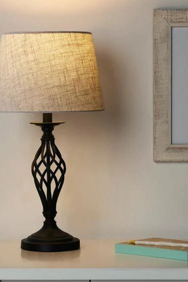 Fabric Shade Table Lamp Home Homekode