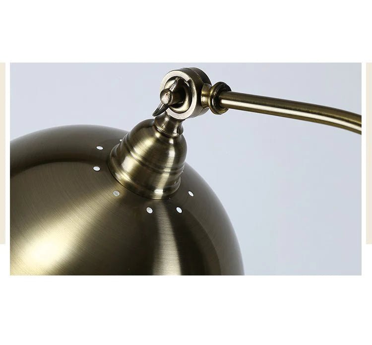 Gold Floor Lamp with Metal Shade Home Homekode