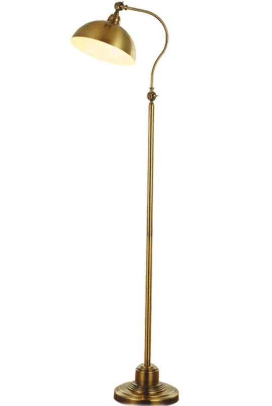 Gold Floor Lamp with Metal Shade Home Homekode