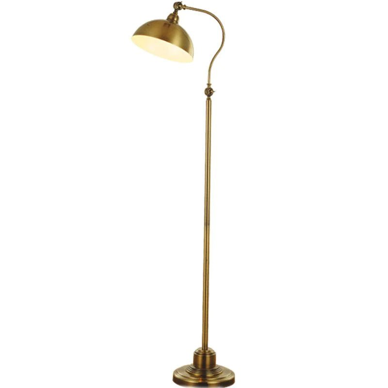 Gold Floor Lamp with Metal Shade Home Homekode