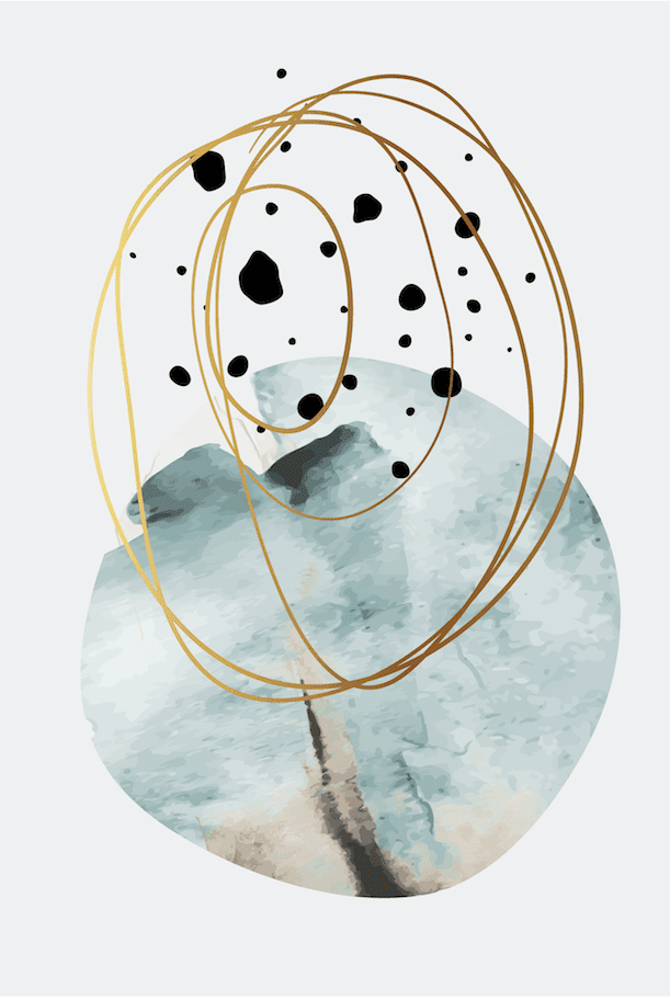 Nebula Nouveau Wall Art