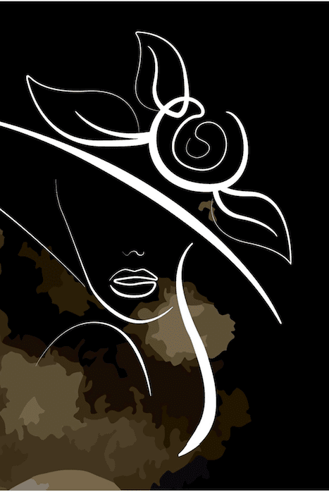 Opulent Blanc Elegance Wall