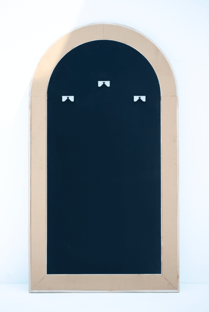 Riley Rattan Frame Arch Full Length Mirror (180x100 CM) Mirrors Homekode