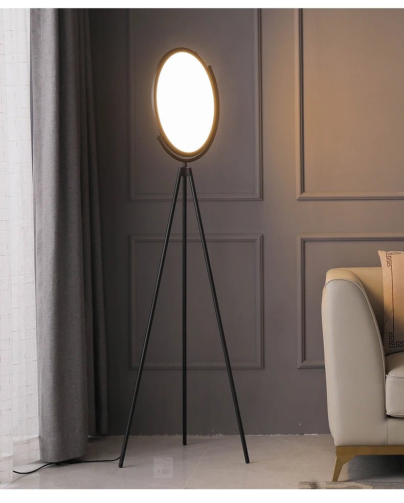 Black Tripod floor lamp Homekode