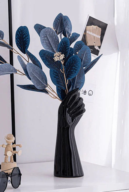 Arm Ceramic Vase (9x24 CM)