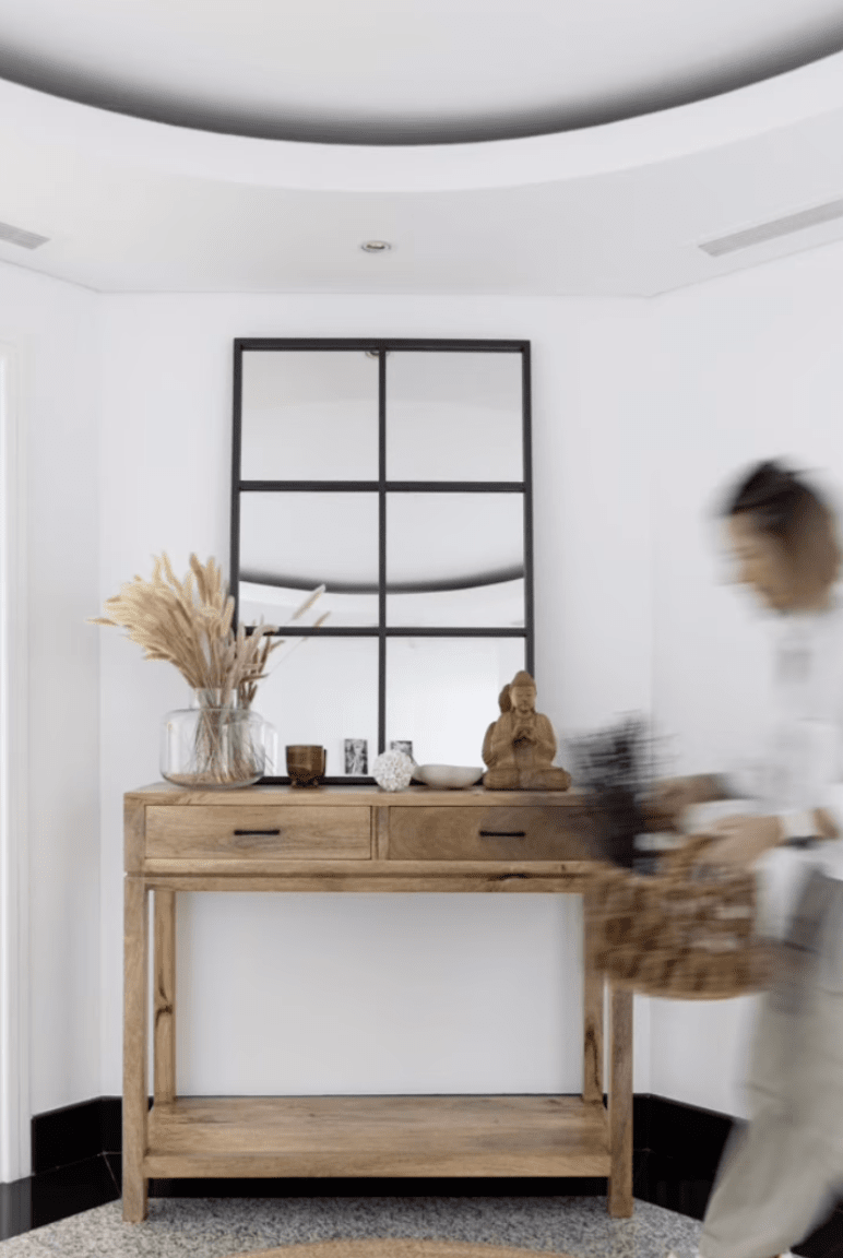 Arely Wooden Desk Console