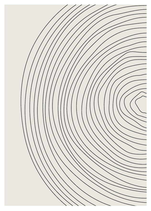 Celestial Crescents Wall