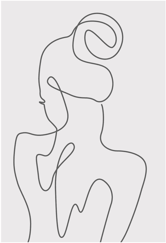 Ethereal Silhouette Wall