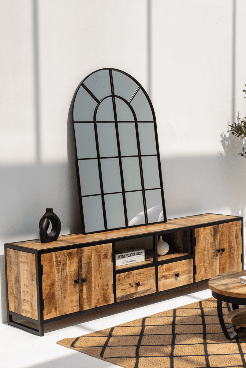 Indiana Industrial Wooden Media Unit