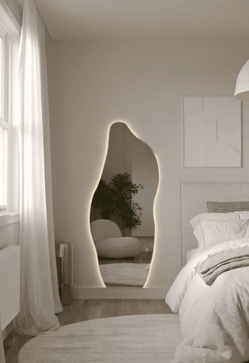 Evelyn Backlit Irregular Shape Mirror (5 Sizes)