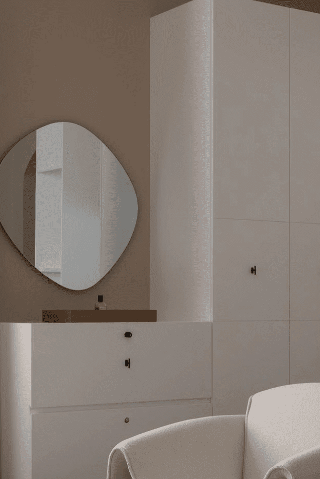 Frless Irregular Square Wall Mirror with Backlit LED (2 Sizes Available) Mirrors Homekode