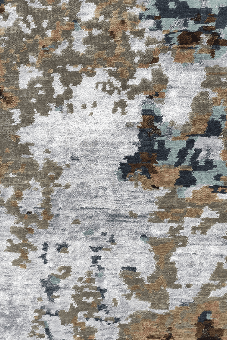 Midnight Mosaic - Handmade Carpet (200x300 CM)