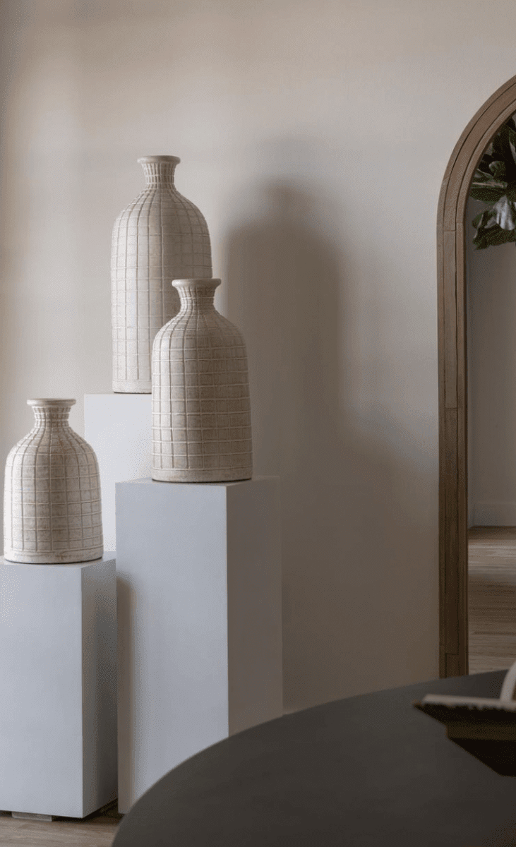 Zelda White MDF Plinths (3 Sizes) MUZ Homekode