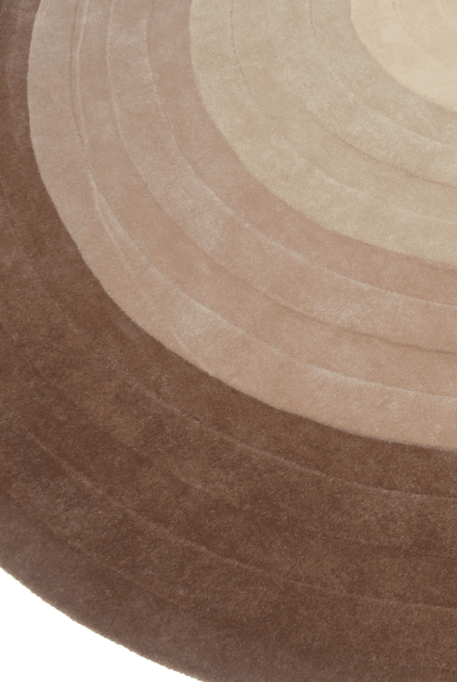 Terra Circle - Round Handmade Rug (250 CM RD)
