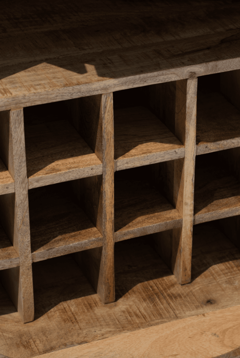 Saylor Industrial Barrel Cocktail Cabinet Homekode