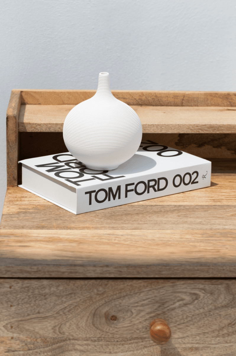 Bali Rattan Door Wooden Desk Homekode