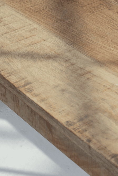 Mango Wood Industrial Design Bench (4 Sizes)