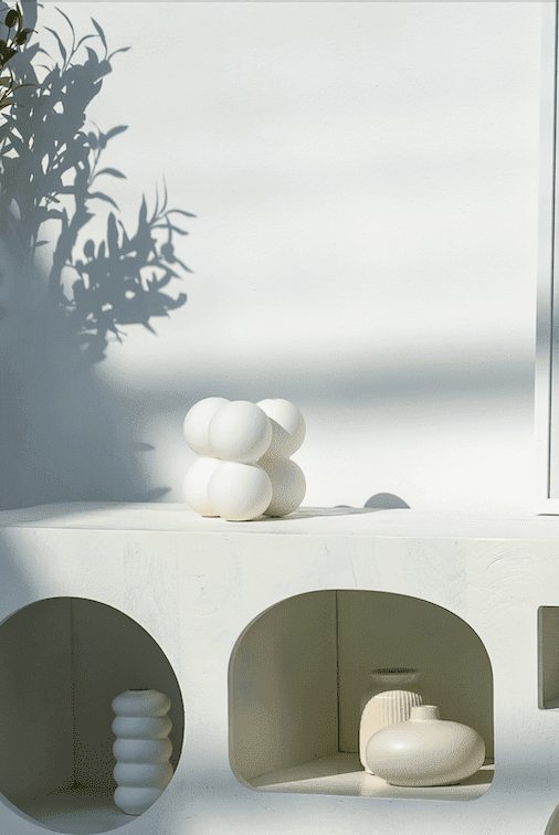 Ceramic Bubble Vase (15x15 CM)