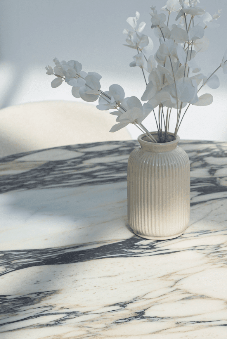Creamy Round Ceramic Vase (2 Sizes)