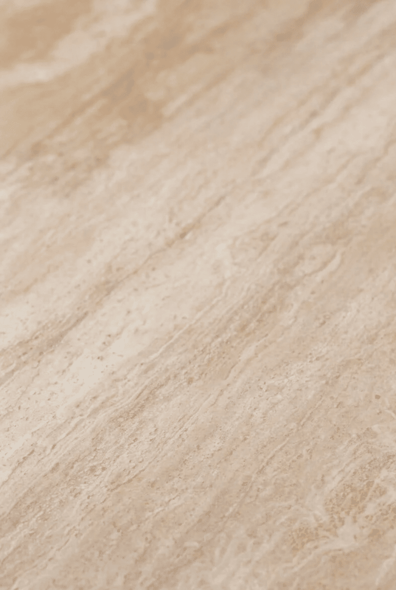 Travertine Square Top Dining Table