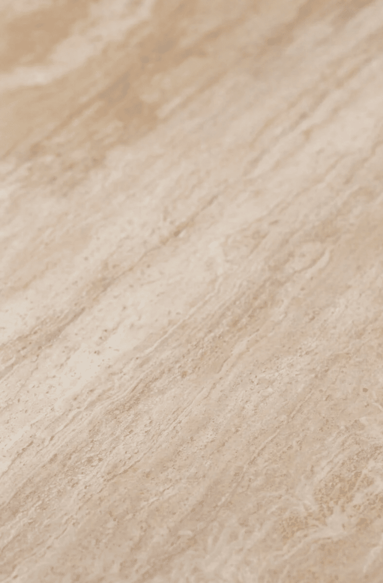 Travertine Square Top Dining Table