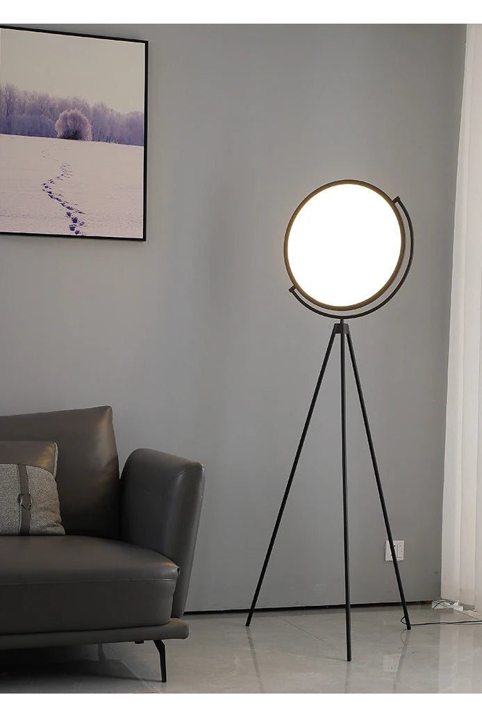 Black Tripod floor lamp Homekode