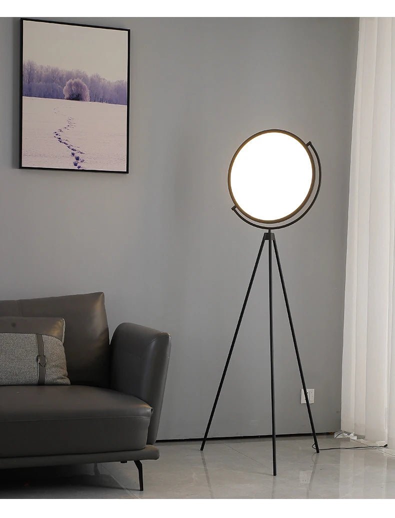 Black Tripod floor lamp Homekode