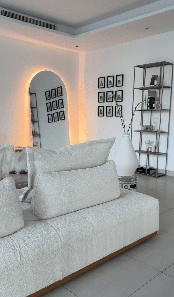 XL Sylvia Backlit Frless Arch Mirror (3 Sizes) Mirrors Homekode