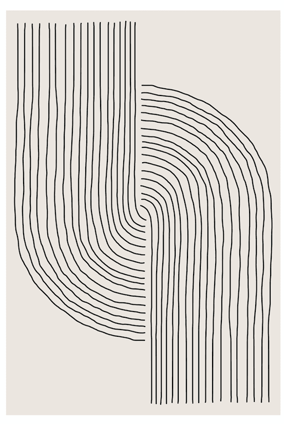 Symmetric Serenity Wall Art